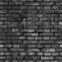 seamless wall bricks bump 0007